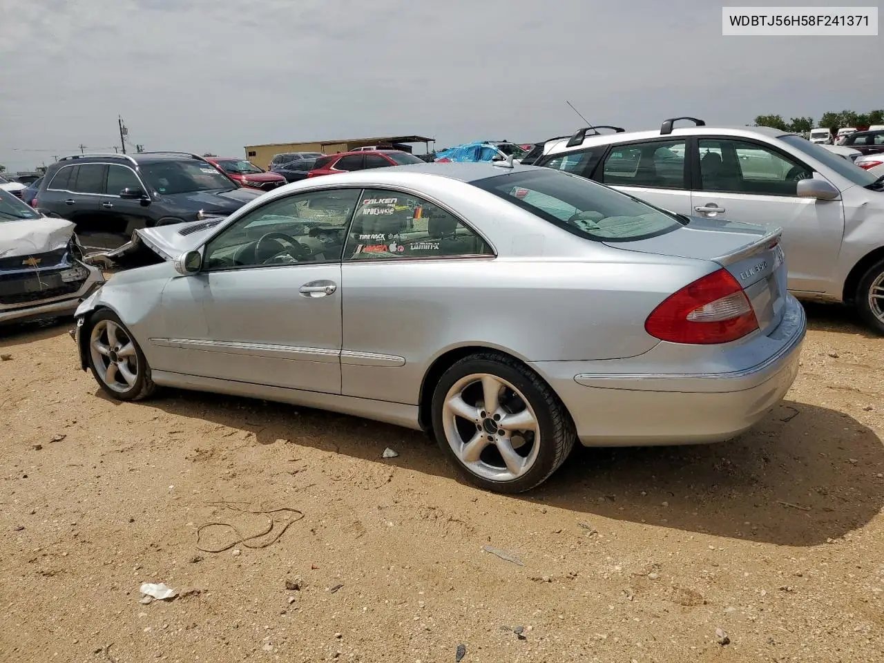 2008 Mercedes-Benz Clk 350 VIN: WDBTJ56H58F241371 Lot: 64869465
