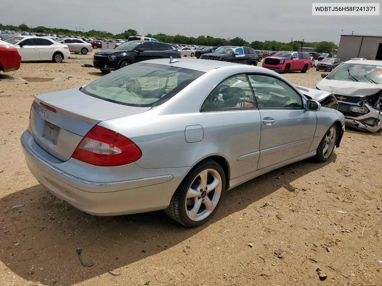 2008 Mercedes-Benz Clk 350 VIN: WDBTJ56H58F241371 Lot: 64869465
