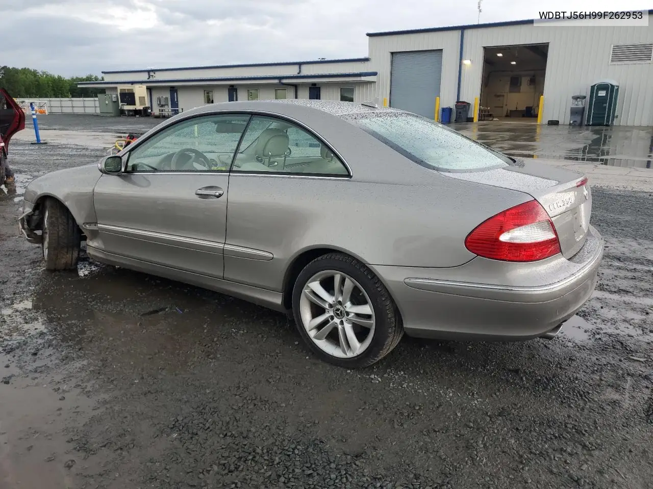 2009 Mercedes-Benz Clk 350 VIN: WDBTJ56H99F262953 Lot: 59907725