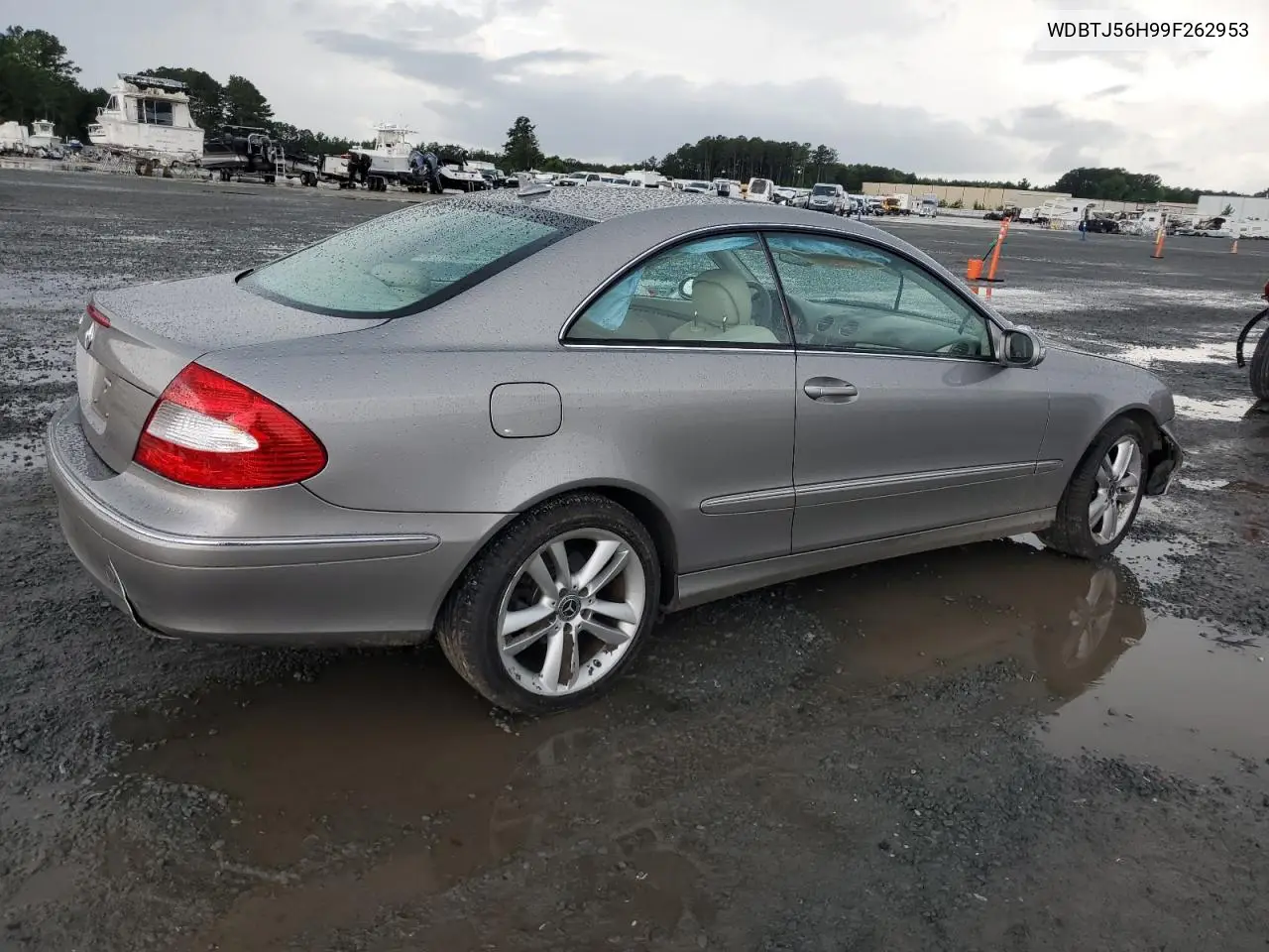 2009 Mercedes-Benz Clk 350 VIN: WDBTJ56H99F262953 Lot: 59907725