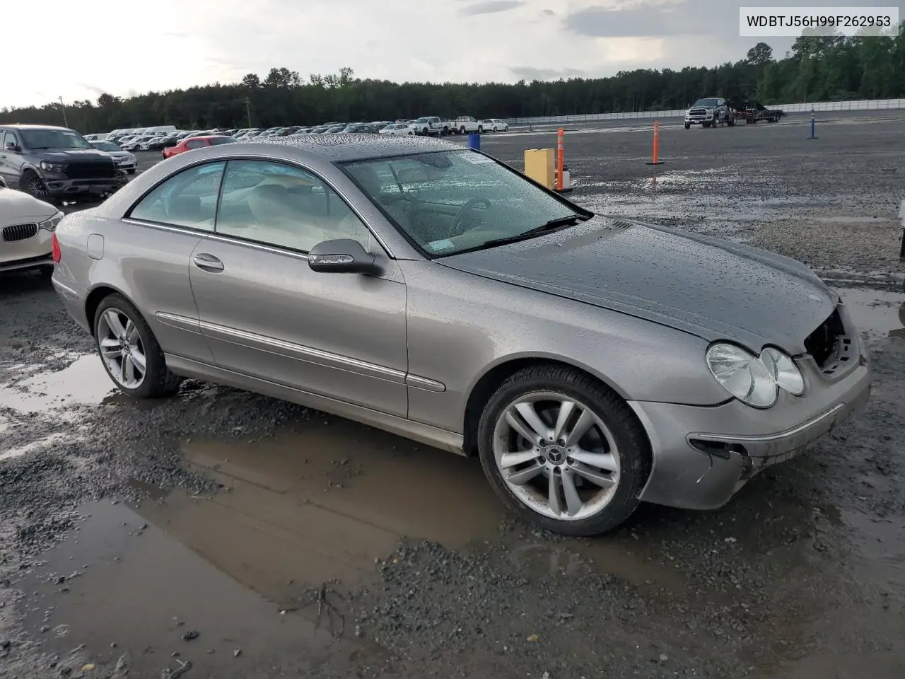 2009 Mercedes-Benz Clk 350 VIN: WDBTJ56H99F262953 Lot: 59907725