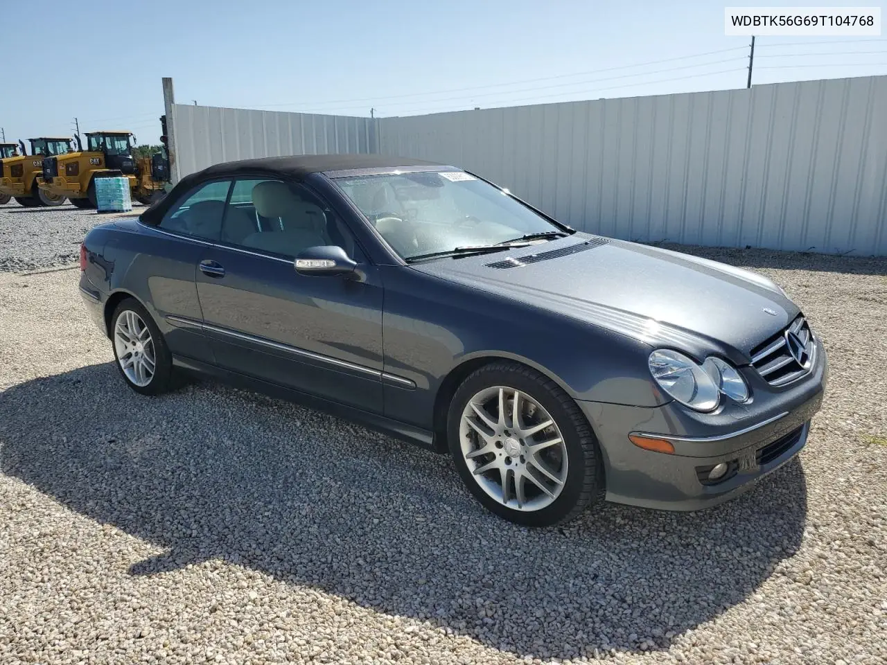 2009 Mercedes-Benz Clk 350 VIN: WDBTK56G69T104768 Lot: 63009615