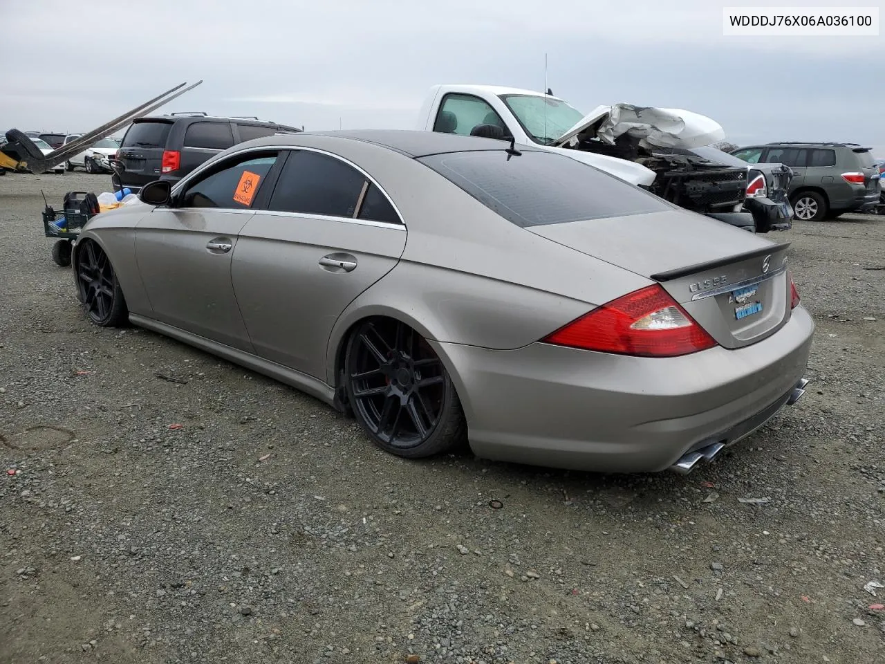 2006 Mercedes-Benz Cls 55 Amg VIN: WDDDJ76X06A036100 Lot: 70718534
