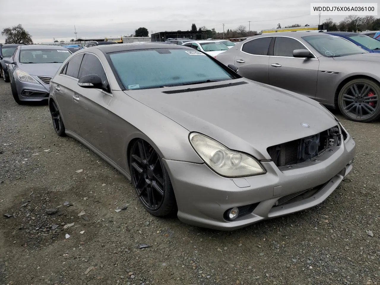2006 Mercedes-Benz Cls 55 Amg VIN: WDDDJ76X06A036100 Lot: 70718534