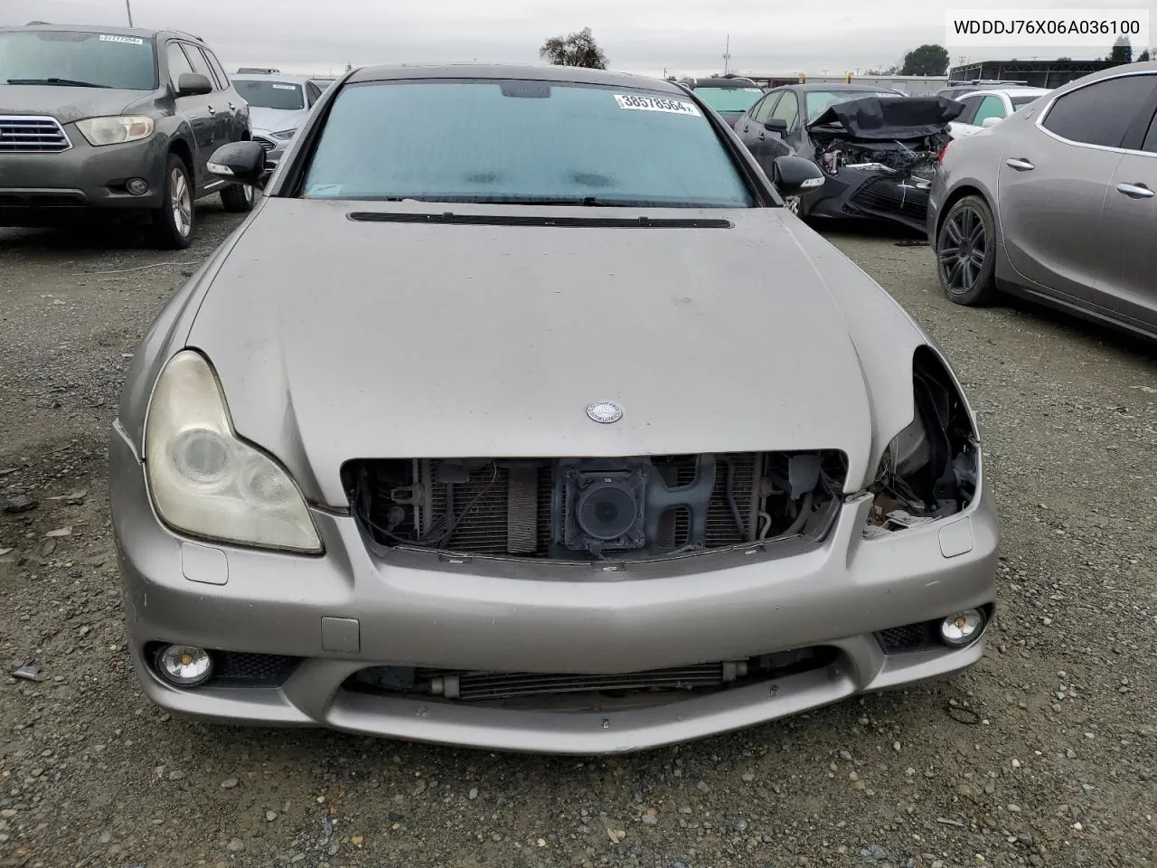 2006 Mercedes-Benz Cls 55 Amg VIN: WDDDJ76X06A036100 Lot: 70718534