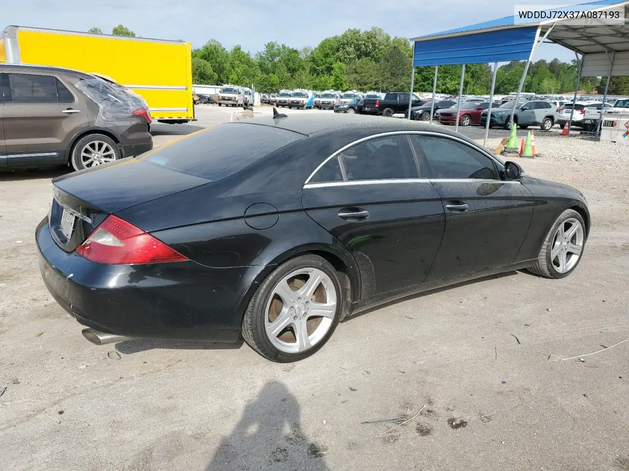 2007 Mercedes-Benz Cls 550 VIN: WDDDJ72X37A087193 Lot: 53022995