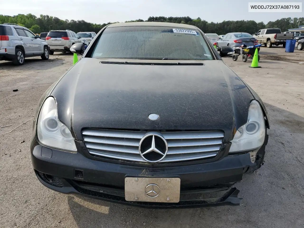 2007 Mercedes-Benz Cls 550 VIN: WDDDJ72X37A087193 Lot: 53022995