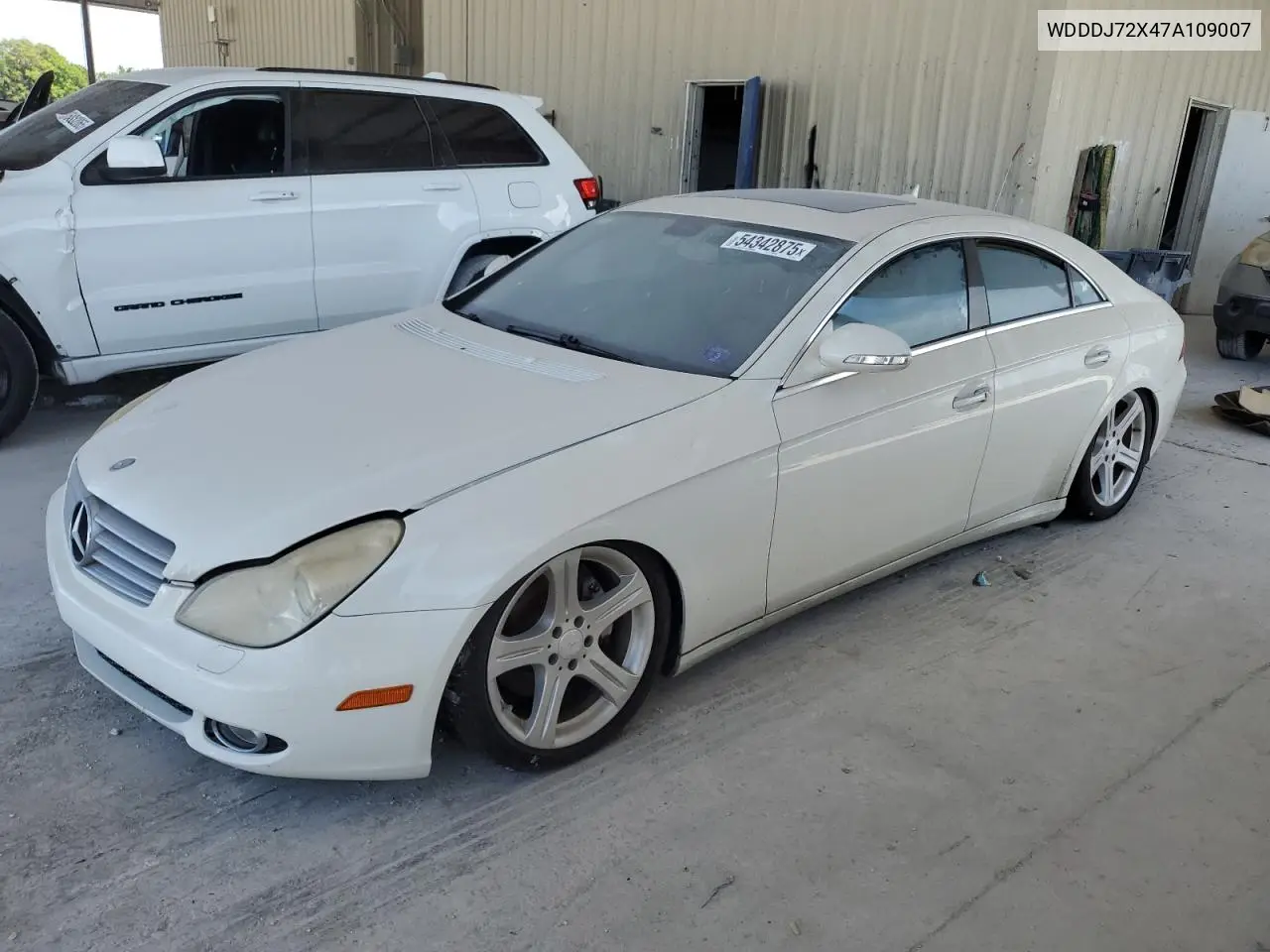 2007 Mercedes-Benz Cls 550 VIN: WDDDJ72X47A109007 Lot: 54342875