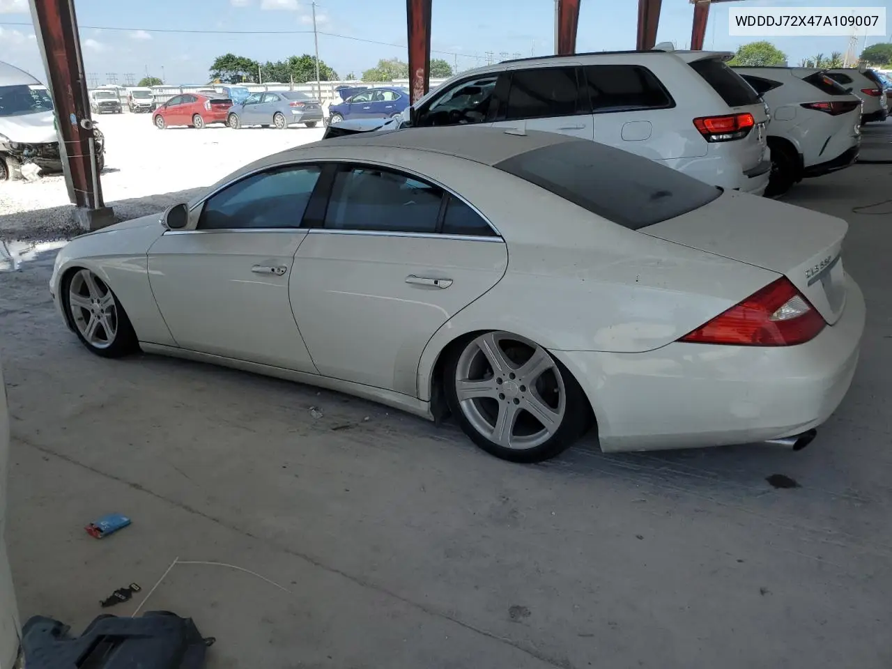 2007 Mercedes-Benz Cls 550 VIN: WDDDJ72X47A109007 Lot: 54342875
