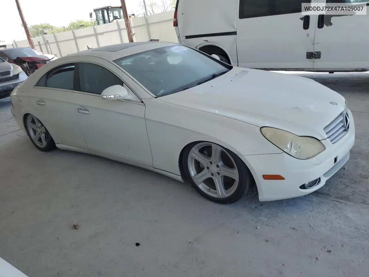 2007 Mercedes-Benz Cls 550 VIN: WDDDJ72X47A109007 Lot: 54342875