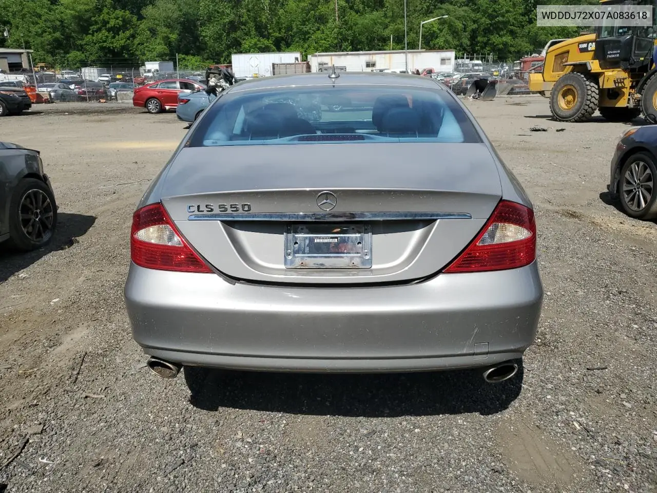 2007 Mercedes-Benz Cls 550 VIN: WDDDJ72X07A083618 Lot: 55619935