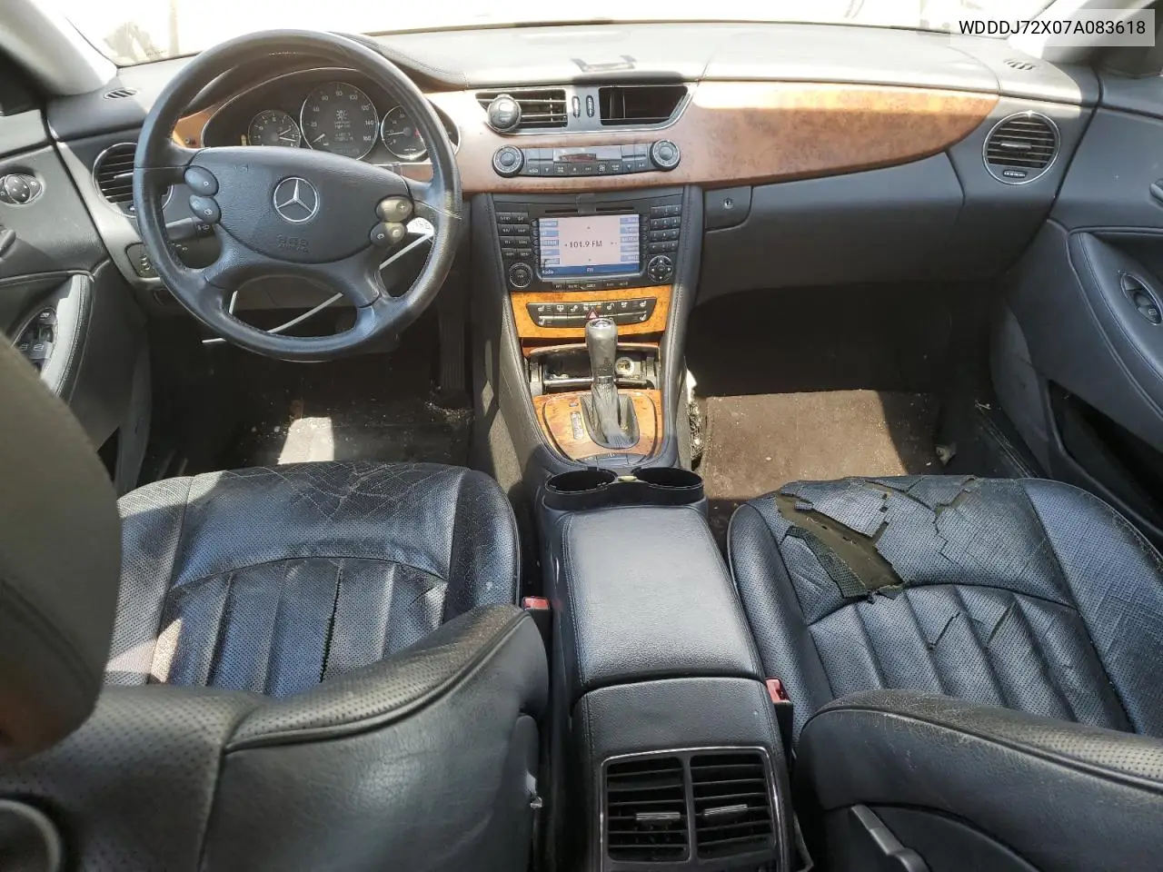2007 Mercedes-Benz Cls 550 VIN: WDDDJ72X07A083618 Lot: 55619935