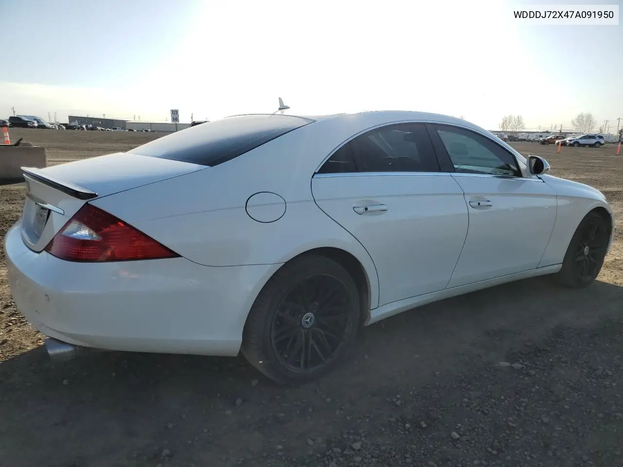 2007 Mercedes-Benz Cls 550 VIN: WDDDJ72X47A091950 Lot: 55670305