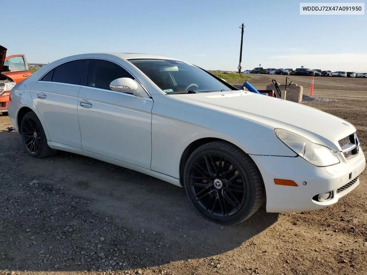 2007 Mercedes-Benz Cls 550 VIN: WDDDJ72X47A091950 Lot: 55670305