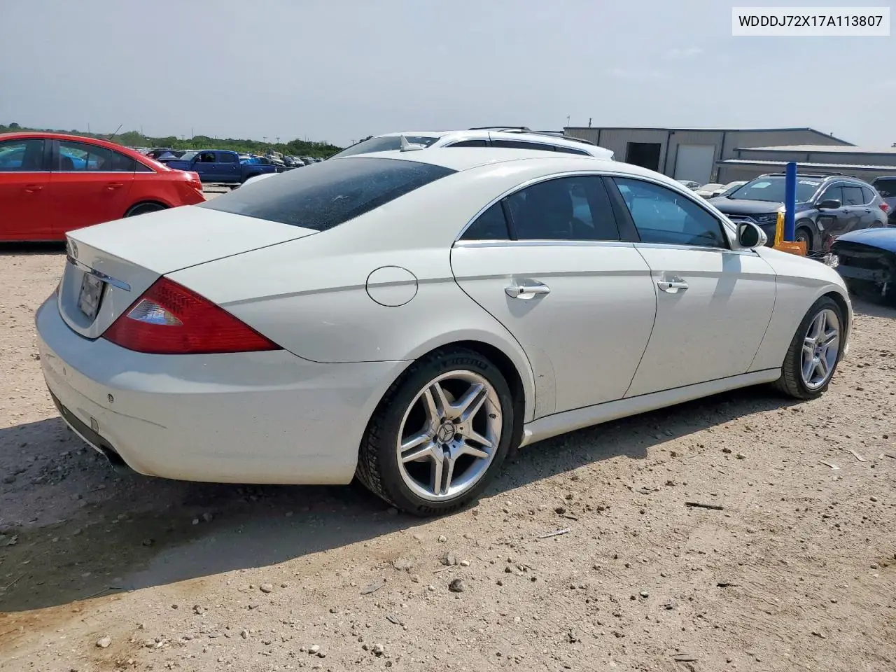 2007 Mercedes-Benz Cls 550 VIN: WDDDJ72X17A113807 Lot: 59908985