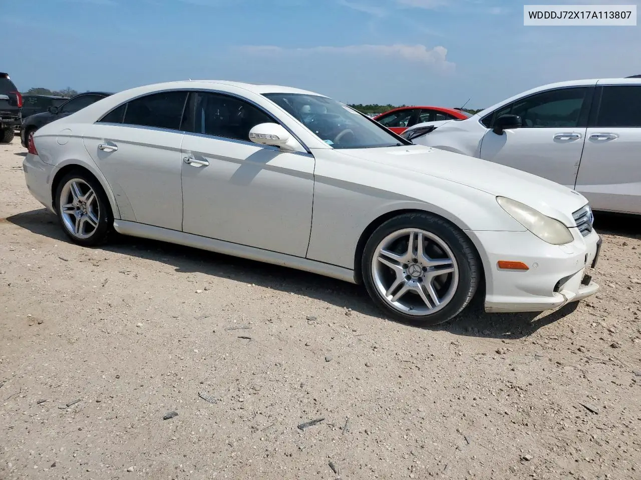 2007 Mercedes-Benz Cls 550 VIN: WDDDJ72X17A113807 Lot: 59908985