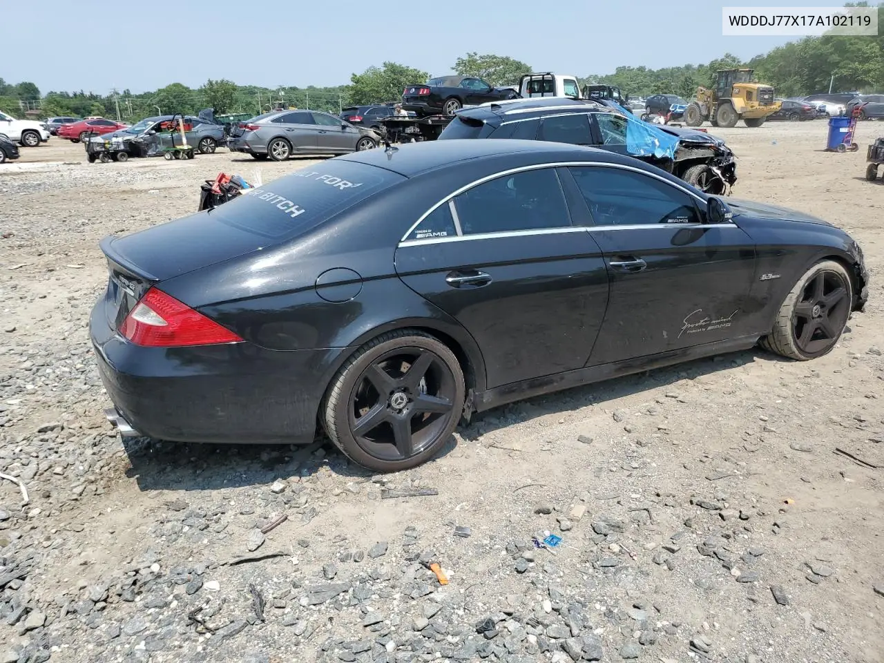 2007 Mercedes-Benz Cls 63 Amg VIN: WDDDJ77X17A102119 Lot: 60841645