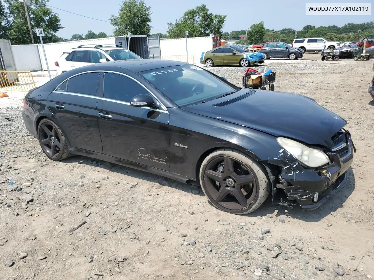 2007 Mercedes-Benz Cls 63 Amg VIN: WDDDJ77X17A102119 Lot: 60841645