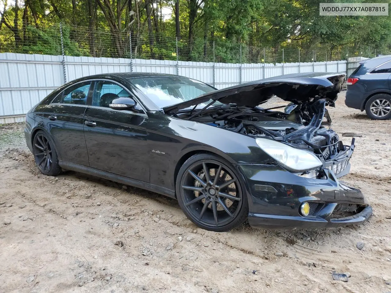 2007 Mercedes-Benz Cls 63 Amg VIN: WDDDJ77XX7A087815 Lot: 62002535