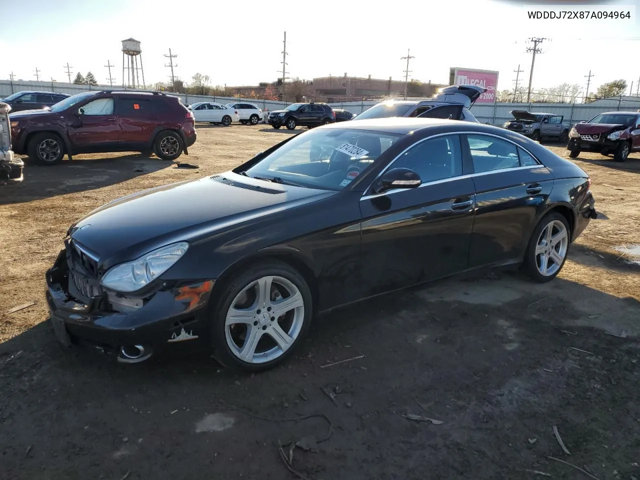 2007 Mercedes-Benz Cls 550 VIN: WDDDJ72X87A094964 Lot: 81470284