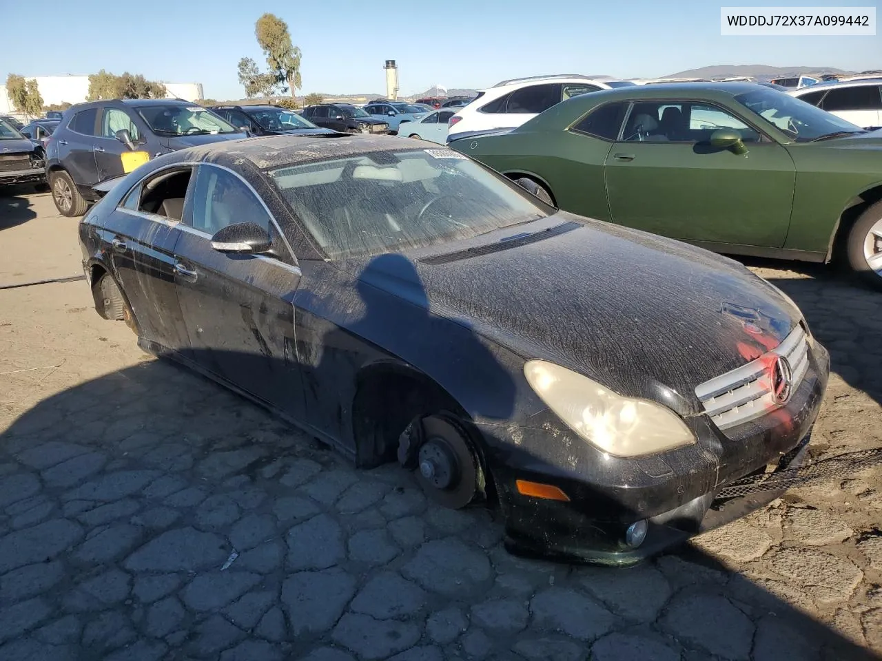 2007 Mercedes-Benz Cls 550 VIN: WDDDJ72X37A099442 Lot: 89366905