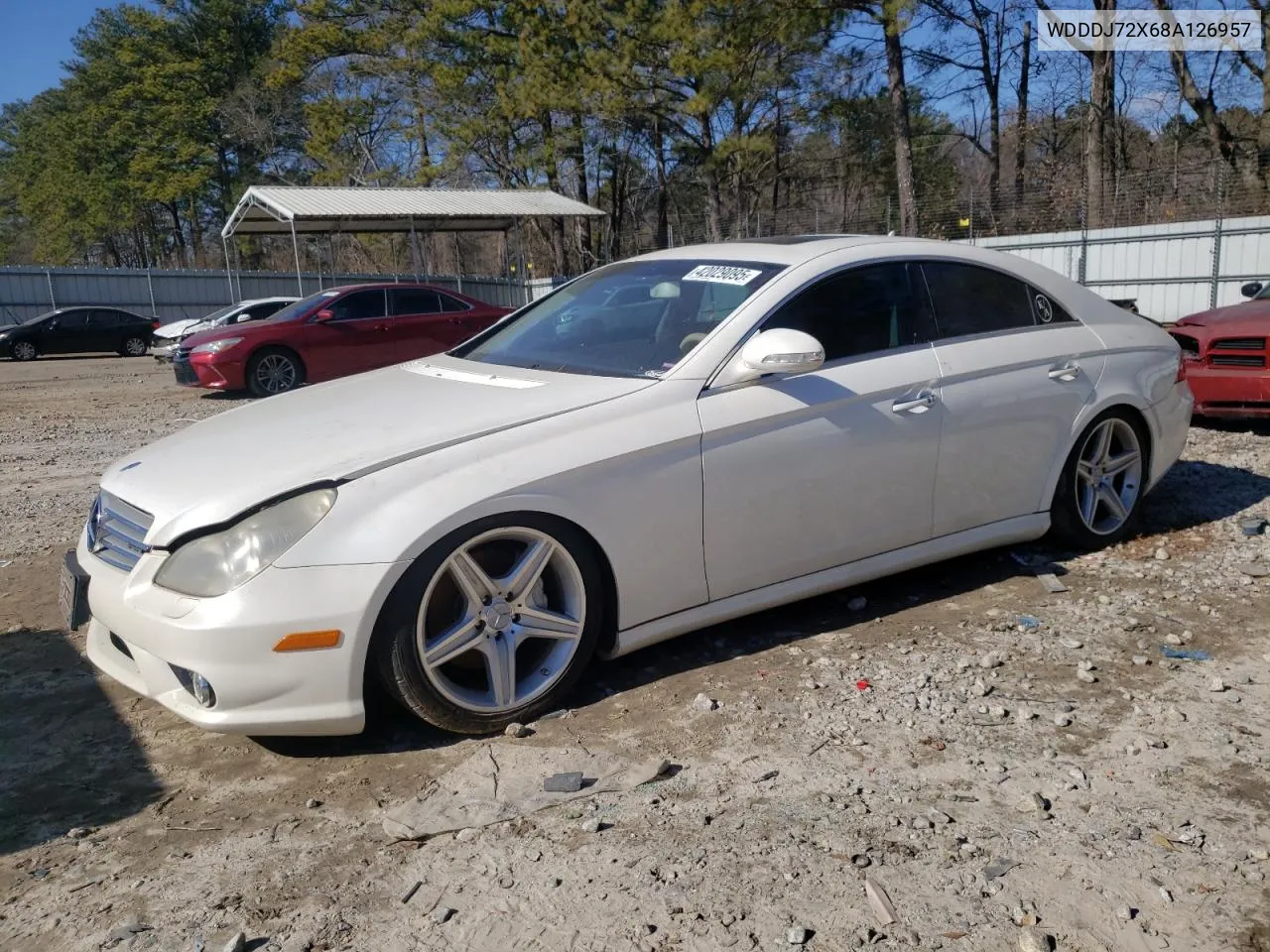 2008 Mercedes-Benz Cls 550 VIN: WDDDJ72X68A126957 Lot: 42029095