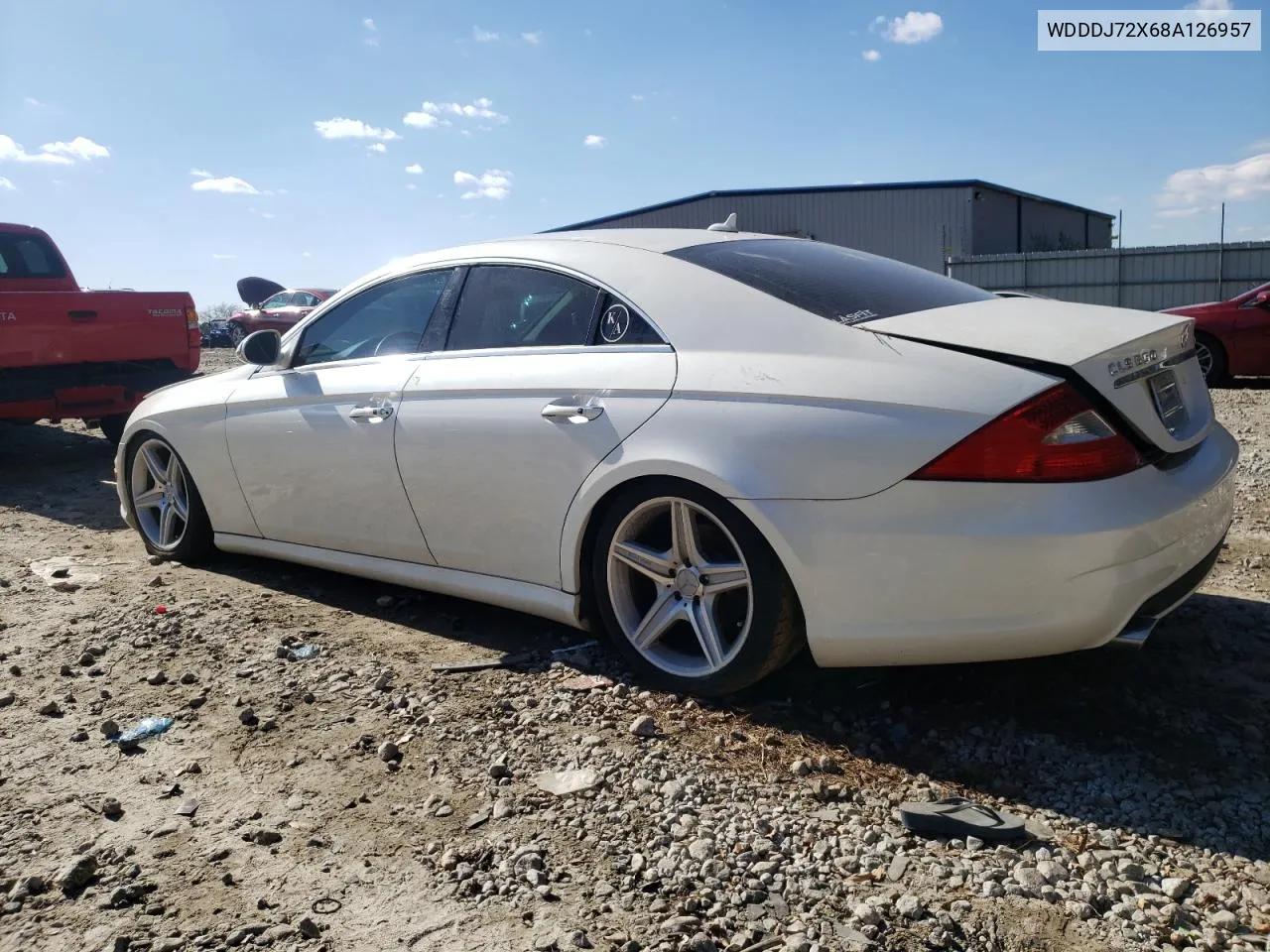 2008 Mercedes-Benz Cls 550 VIN: WDDDJ72X68A126957 Lot: 42029095