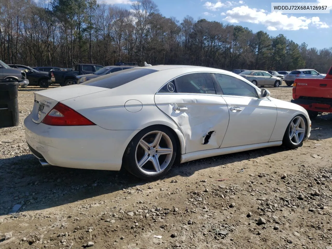 2008 Mercedes-Benz Cls 550 VIN: WDDDJ72X68A126957 Lot: 42029095
