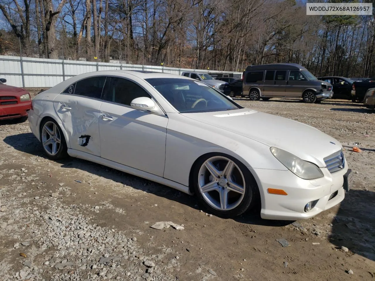 2008 Mercedes-Benz Cls 550 VIN: WDDDJ72X68A126957 Lot: 42029095