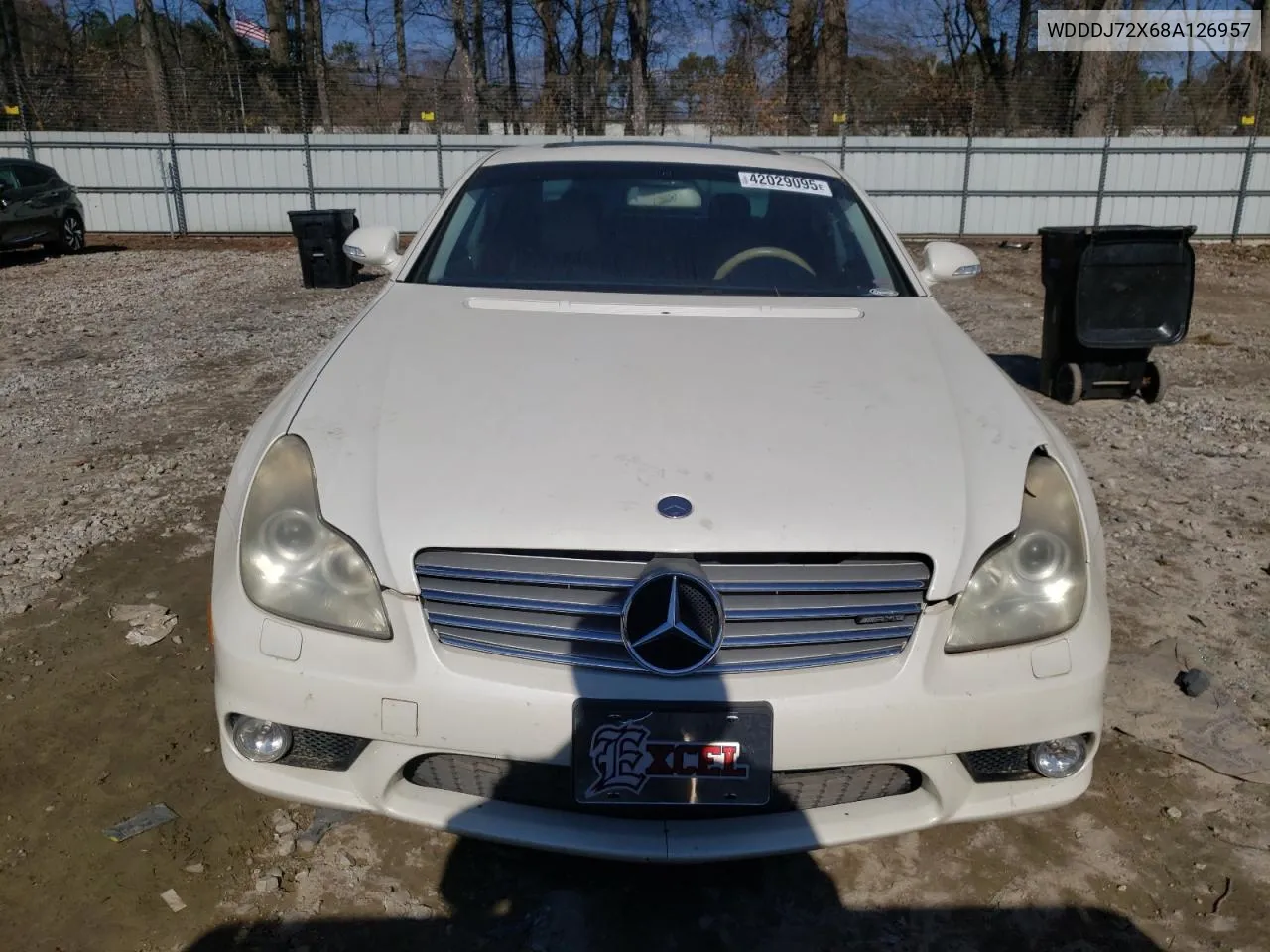 2008 Mercedes-Benz Cls 550 VIN: WDDDJ72X68A126957 Lot: 42029095