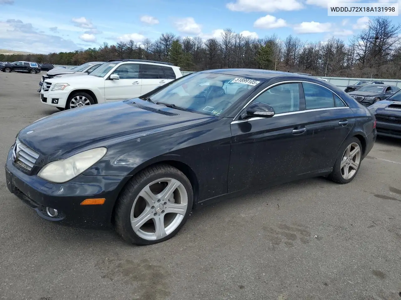 2008 Mercedes-Benz Cls 550 VIN: WDDDJ72X18A131998 Lot: 51899105