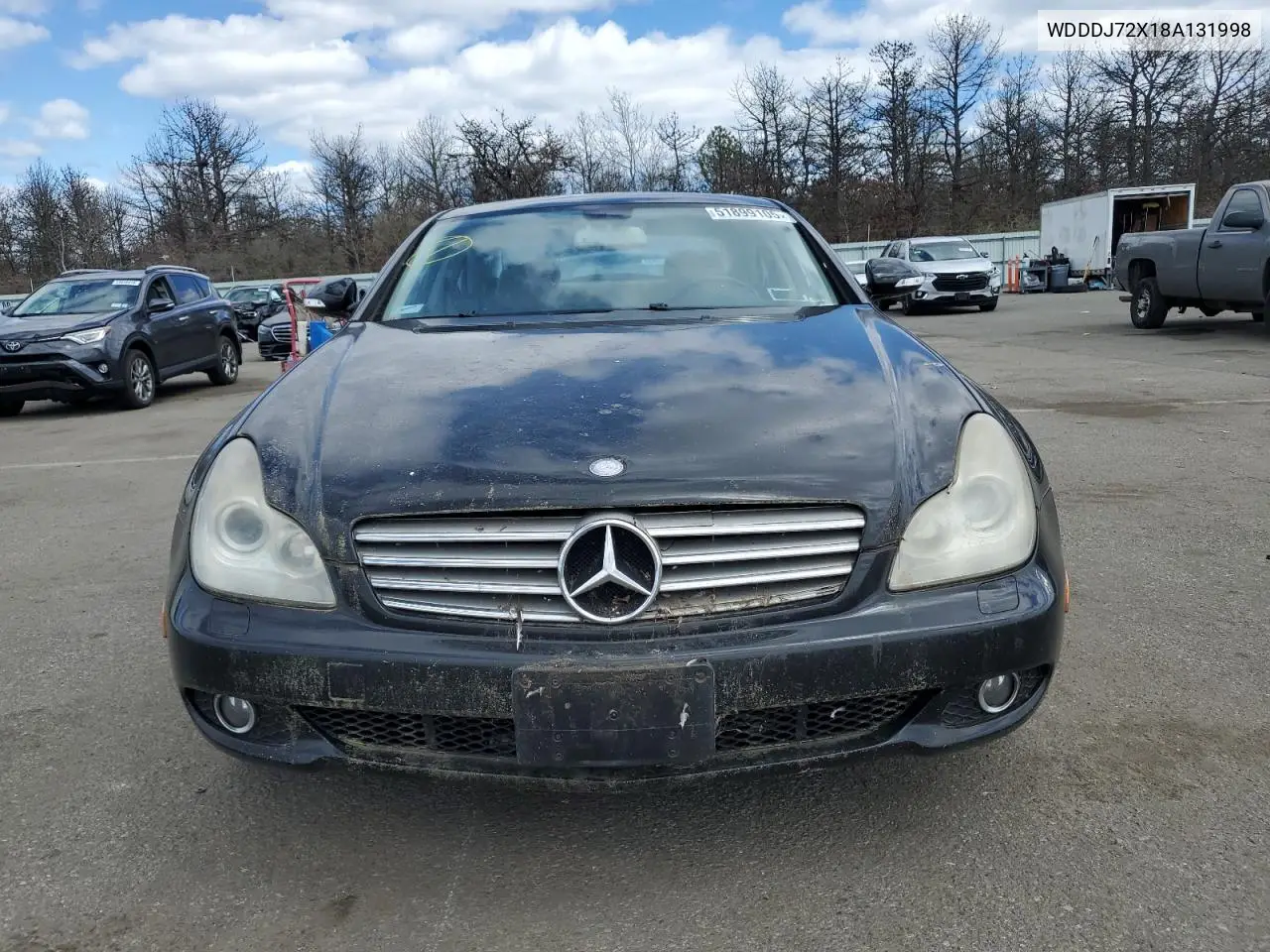 2008 Mercedes-Benz Cls 550 VIN: WDDDJ72X18A131998 Lot: 51899105