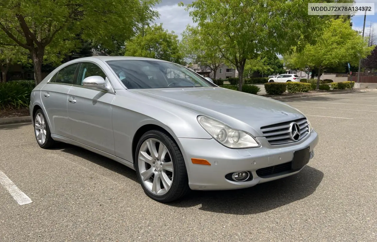 2008 Mercedes-Benz Cls 550 VIN: WDDDJ72X78A134372 Lot: 54928045