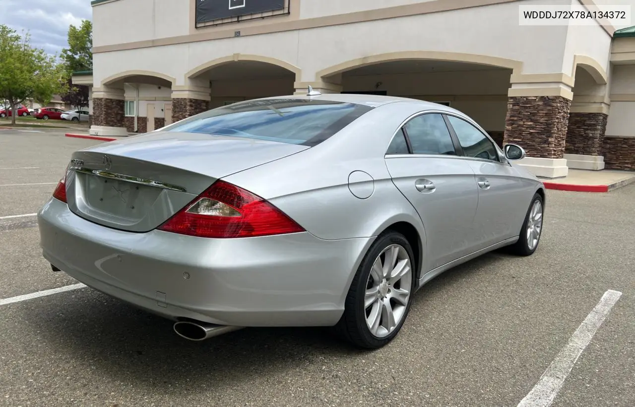 2008 Mercedes-Benz Cls 550 VIN: WDDDJ72X78A134372 Lot: 54928045