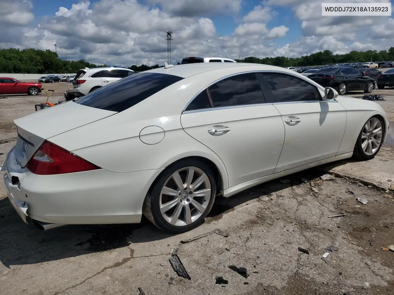 2008 Mercedes-Benz Cls 550 VIN: WDDDJ72X18A135923 Lot: 56005775