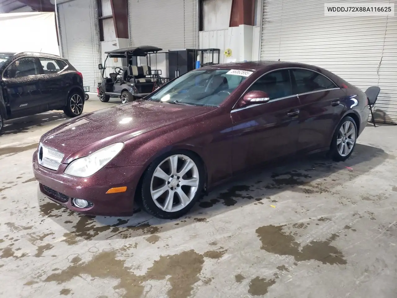 2008 Mercedes-Benz Cls 550 VIN: WDDDJ72X88A116625 Lot: 56062895