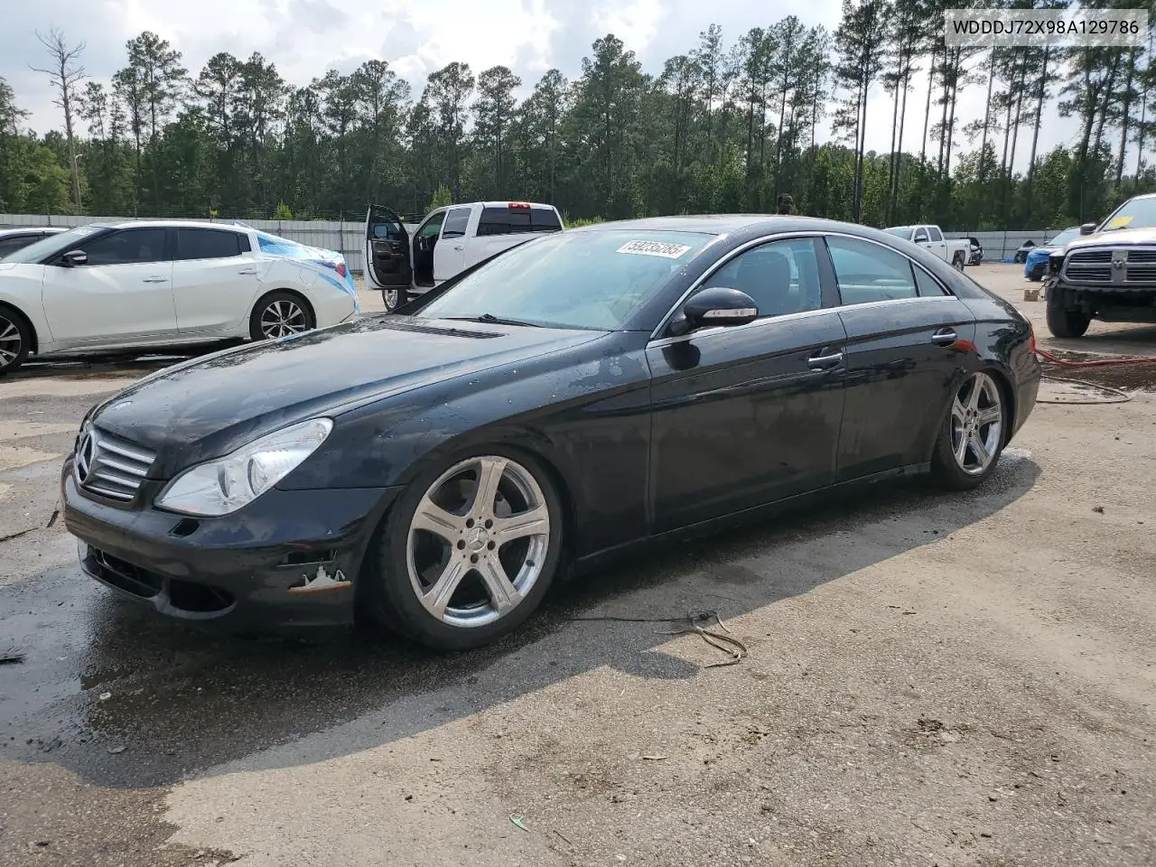 2008 Mercedes-Benz Cls 550 VIN: WDDDJ72X98A129786 Lot: 59235285