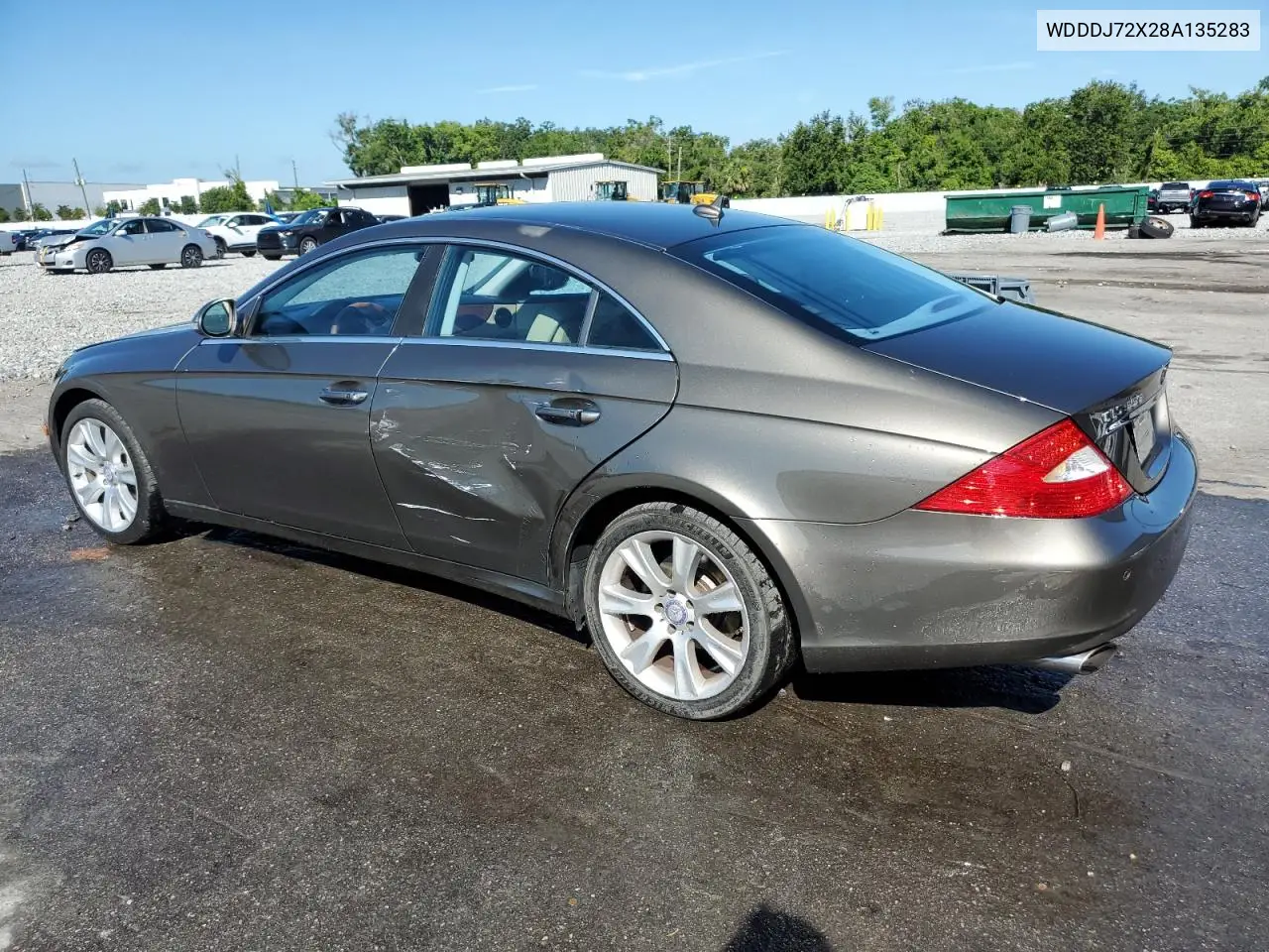 2008 Mercedes-Benz Cls 550 VIN: WDDDJ72X28A135283 Lot: 61393255
