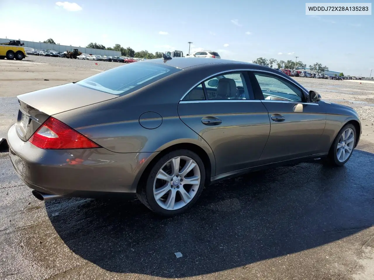 2008 Mercedes-Benz Cls 550 VIN: WDDDJ72X28A135283 Lot: 61393255