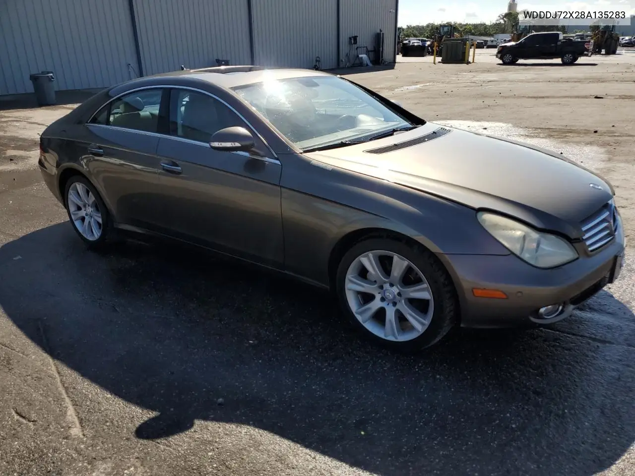 2008 Mercedes-Benz Cls 550 VIN: WDDDJ72X28A135283 Lot: 61393255
