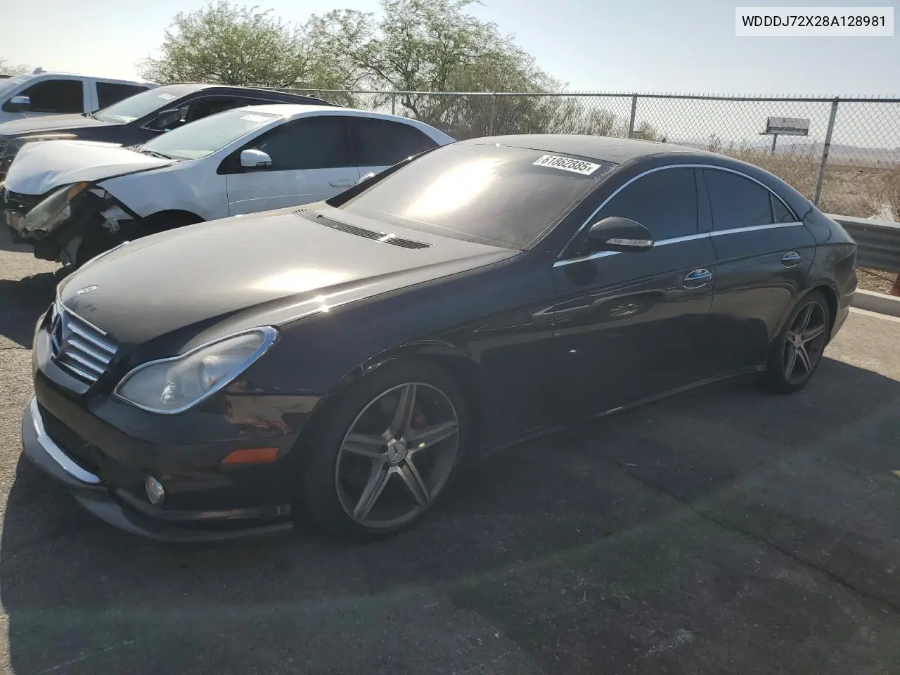 2008 Mercedes-Benz Cls 550 VIN: WDDDJ72X28A128981 Lot: 61862885
