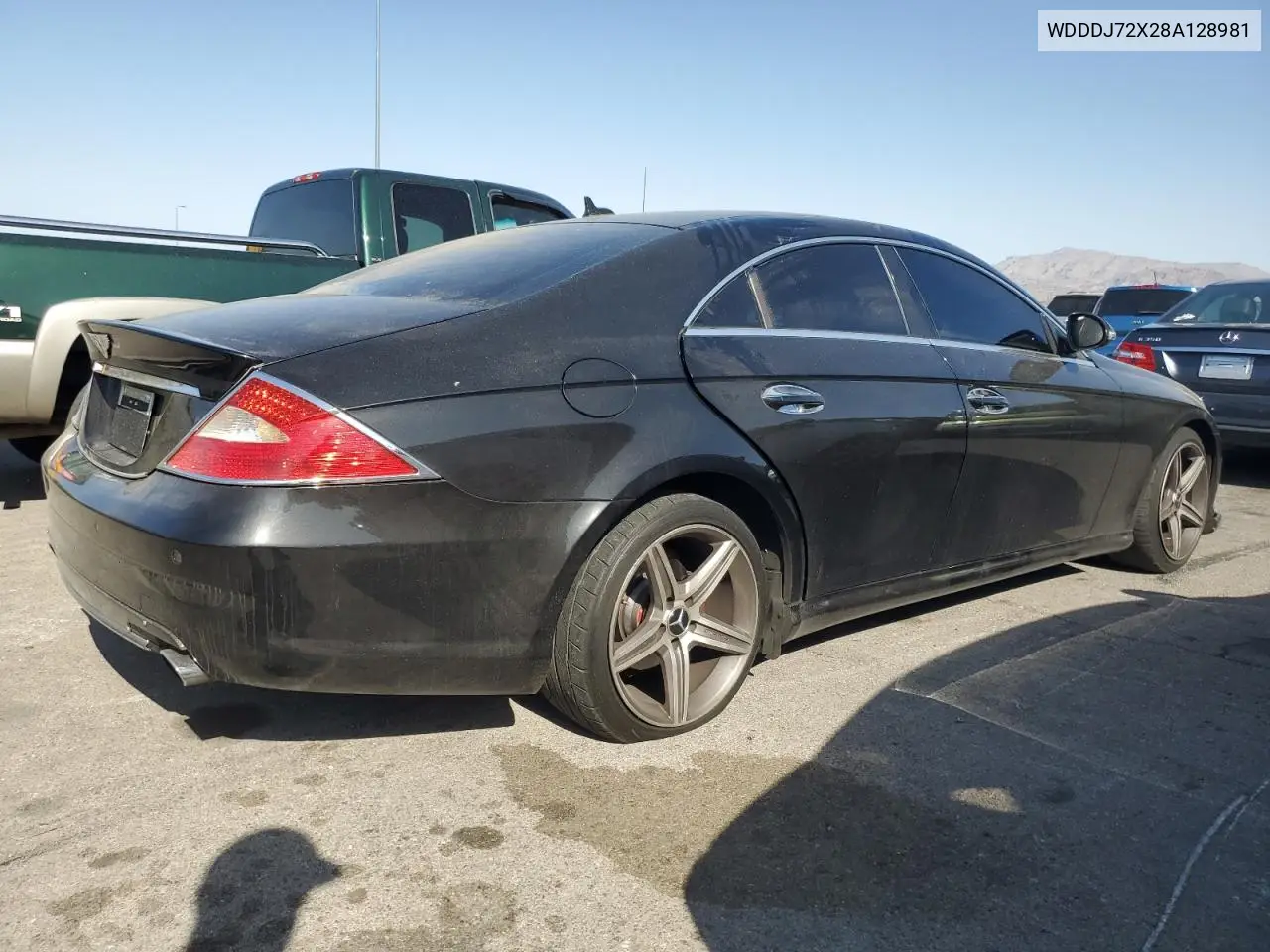 2008 Mercedes-Benz Cls 550 VIN: WDDDJ72X28A128981 Lot: 61862885