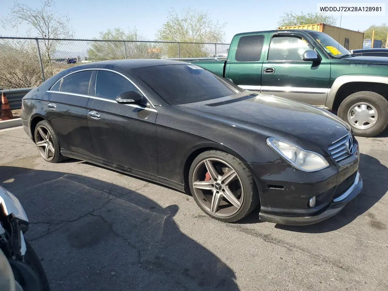 2008 Mercedes-Benz Cls 550 VIN: WDDDJ72X28A128981 Lot: 61862885