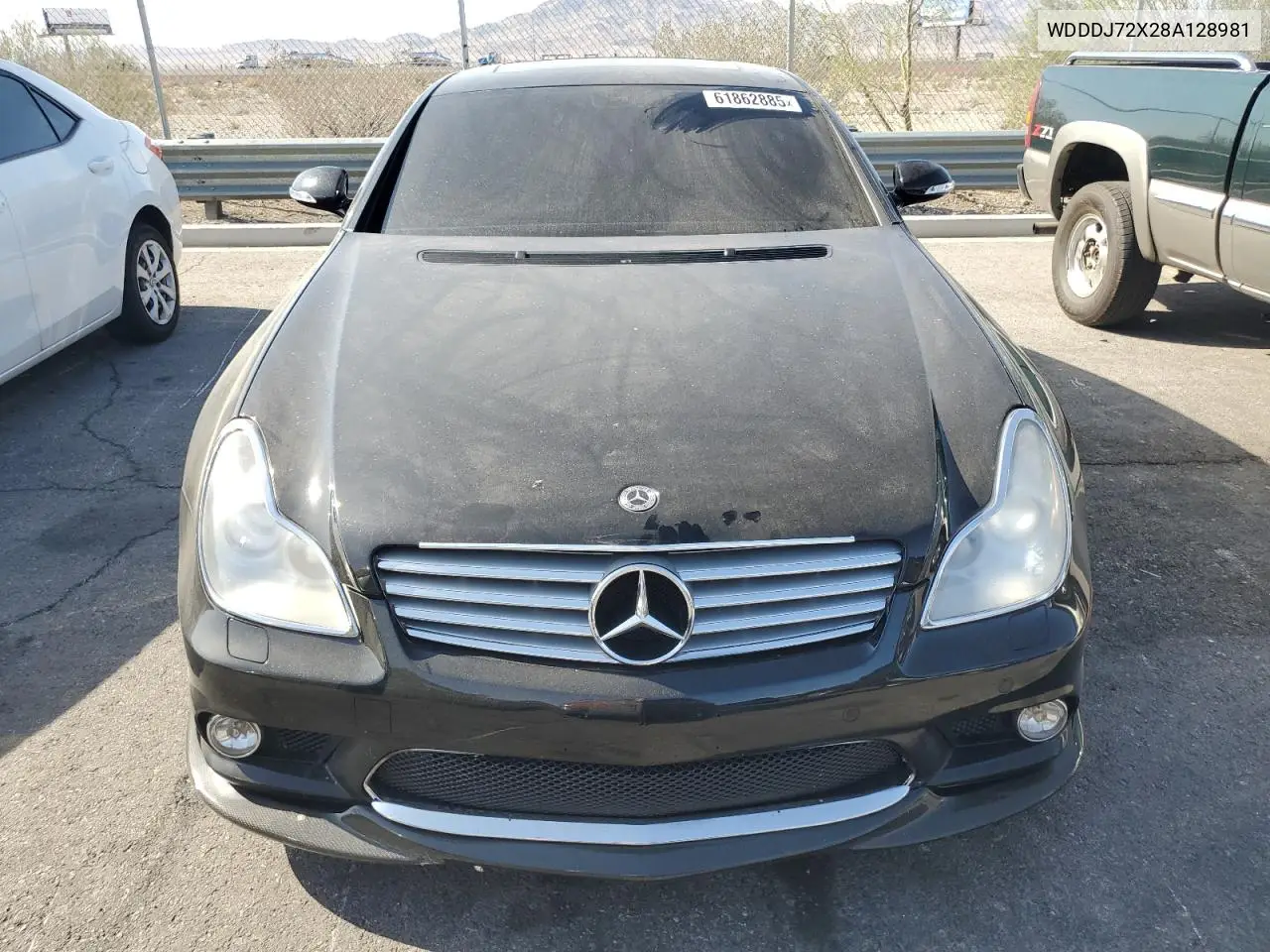 2008 Mercedes-Benz Cls 550 VIN: WDDDJ72X28A128981 Lot: 61862885