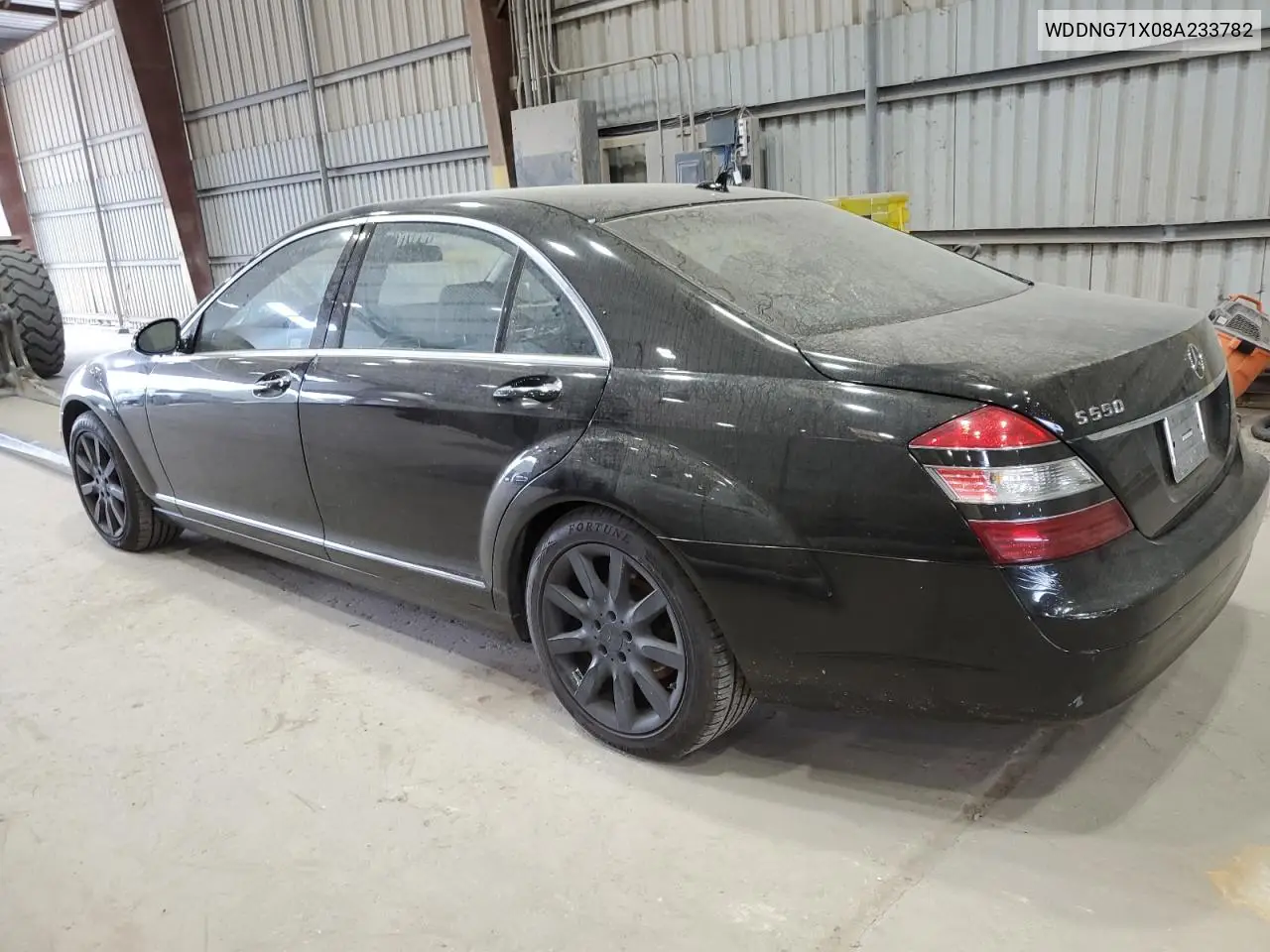 2008 Mercedes-Benz S 550 VIN: WDDNG71X08A233782 Lot: 62686885