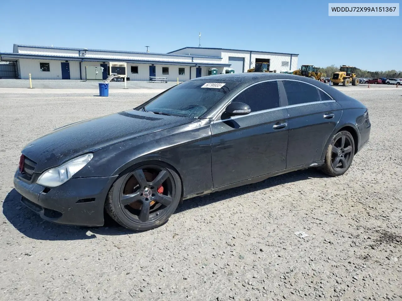 2009 Mercedes-Benz Cls 550 VIN: WDDDJ72X99A151367 Lot: 50796655