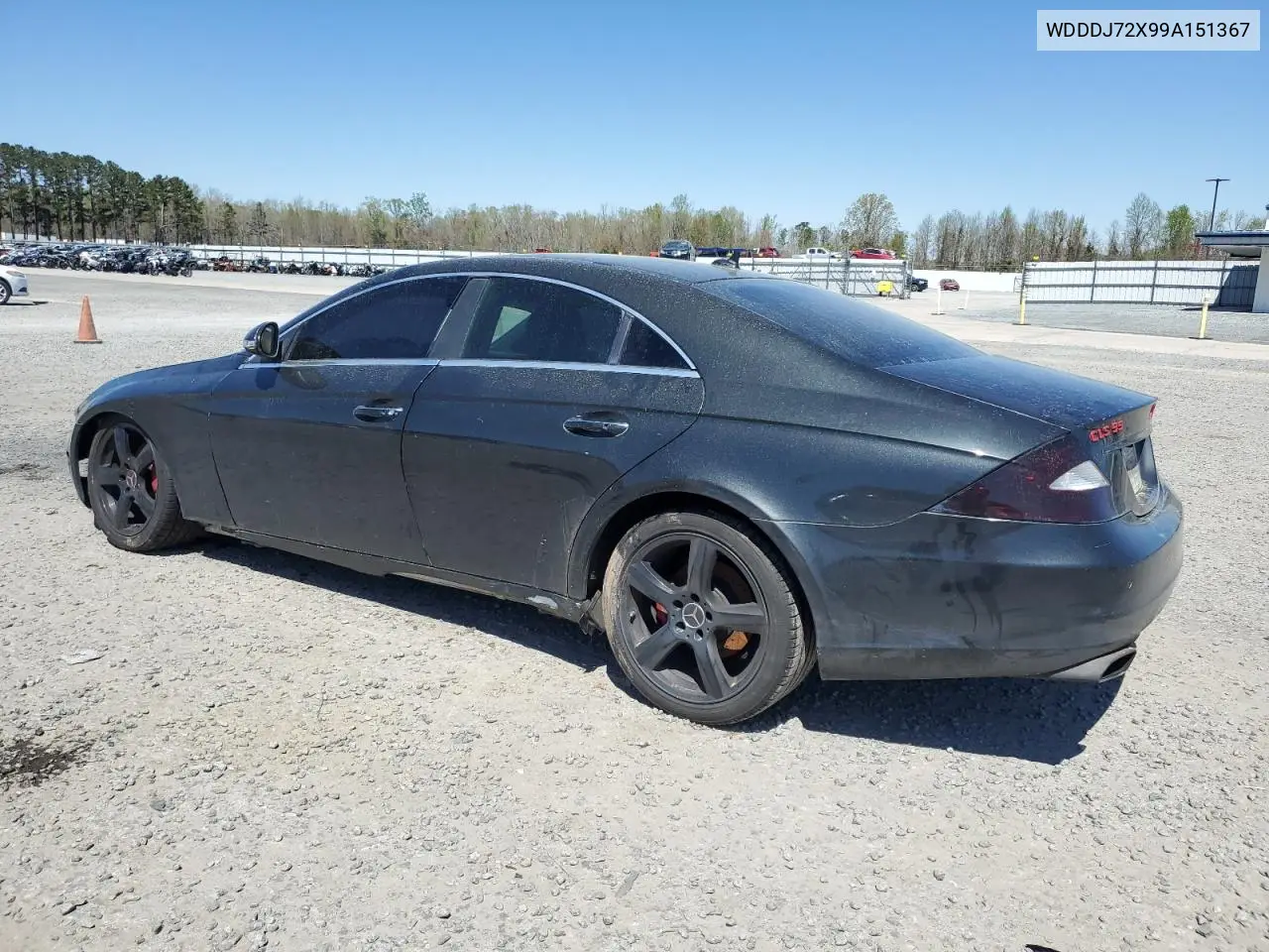 2009 Mercedes-Benz Cls 550 VIN: WDDDJ72X99A151367 Lot: 50796655