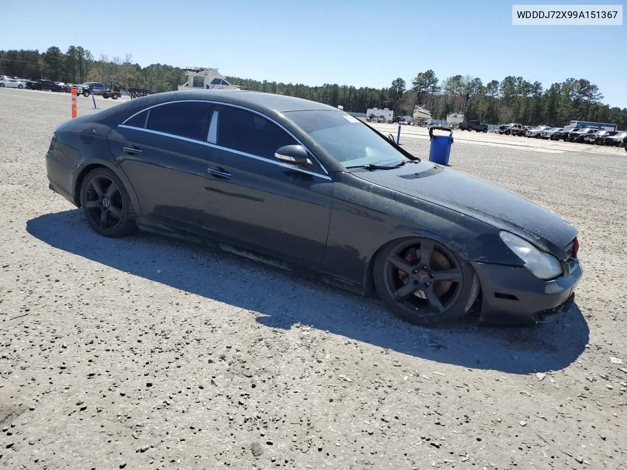2009 Mercedes-Benz Cls 550 VIN: WDDDJ72X99A151367 Lot: 50796655