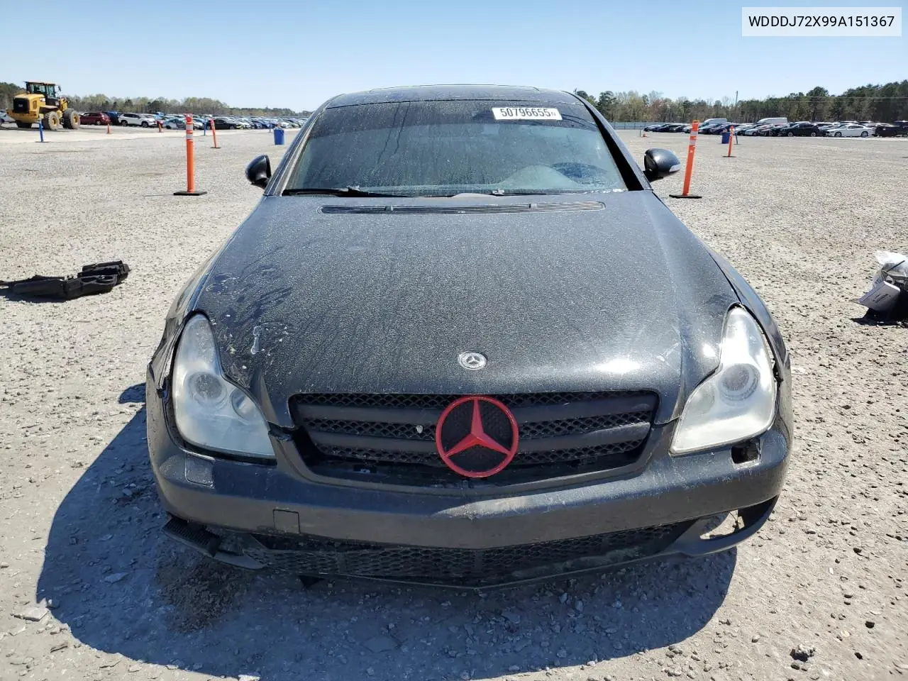 2009 Mercedes-Benz Cls 550 VIN: WDDDJ72X99A151367 Lot: 50796655