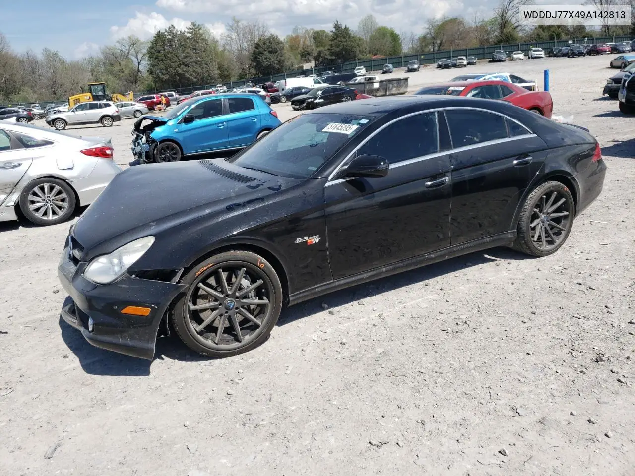 2009 Mercedes-Benz Cls 63 Amg VIN: WDDDJ77X49A142813 Lot: 51645295
